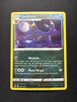 Pokemon: Umbreon Sword & Shield Promo SWSH129 Holo - Image 1