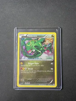 Rayquaza Holo Rare Card Pokemon TCG Legendary Treasures 93/113 - Image 1