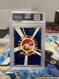 1996 Pokemon Japanese Base Set Wartortle #8 PSA 9 MINT - Image 2