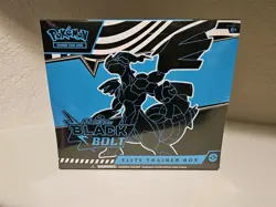 Pokemon Black Bolt Elite Trainer Box Scarlet & Violet New Factory Sealed - Image 1
