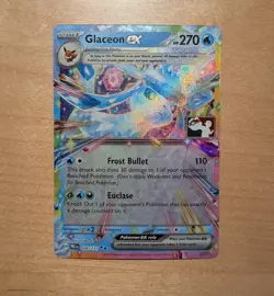 Glaceon ex 026/131 Prize Pack Series 7 Play! Pokemon STAMPED PROMO - English NM - Image 1