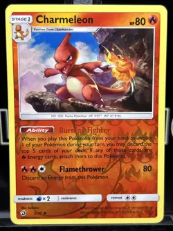 Pokemon TCG - Charmeleon 2/70 Dragon Majesty Reverse Holo NM - Image 3