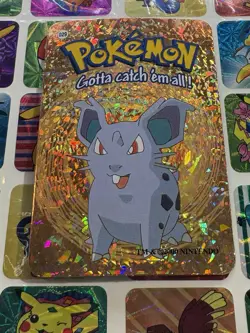 Pokemon 151 Vintage Pocket Monsters Vending HOLO Prism Sticker 2000 Nintendo - Image 4