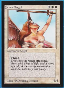 Serra Angel Collectors' Edition NM White Uncommon MTG CARD (ID# 512798) ABUGames - Image 1