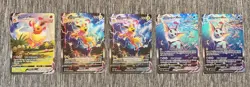 Jumbo Flareon Jolteon & Vaporeon VMAX Oversized Pokemon Cards. Read description! - Image 1