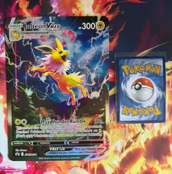 Jumbo Flareon Jolteon & Vaporeon VMAX Oversized Pokemon Cards. Read description! - Image 5