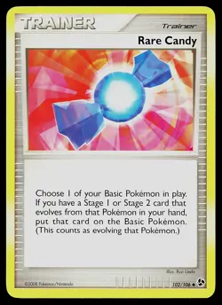Pokemon Card - Rare Candy Great Encounters 102/106 Uncommon - Image 1