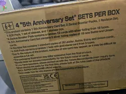 Dragonball Super Card Game 5th Anniversary Set Box W/Promo X1 But X10 Available - Image 4