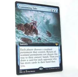 Consuming Tide Innistrad Crimson Vow Borderless Rare MTG Card 357 - Image 1