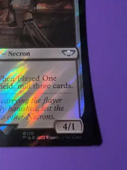 MTG Flayed One - Surge Foil - Warhammer 40,000 Slight Curve - Free P+P - Image 5