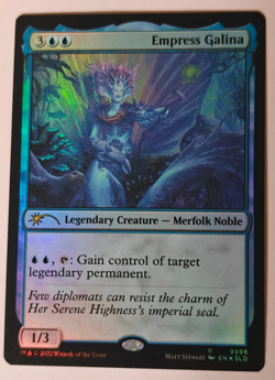 MTG Secret Lair Empress Galina #9998 -SLD Finally! Left-Handed [UPick Foil/Reg] - Image 2