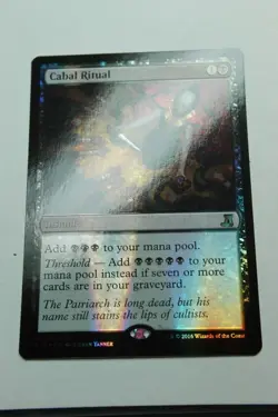 MTG Cabal Ritual x1-Foil -From the Vault: Lore-Lightly Played - Image 1