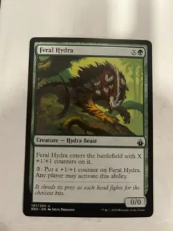 Feral Hydra - Battlebond - Magic the Gathering MTG Nice! - Image 1