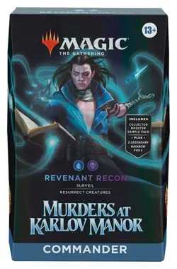 Murders at Karlov Manor Commander Deck - Revenant Recon MTG Brand New Sealed - Image 1