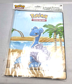 ULTRA PRO POKEMON Seaside LAPRAS & GYARADOS 9 POCKET ALBUM PORTFOLIO Holds 180 - Image 2