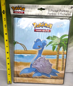 ULTRA PRO POKEMON Seaside LAPRAS & GYARADOS 9 POCKET ALBUM PORTFOLIO Holds 180 - Image 4