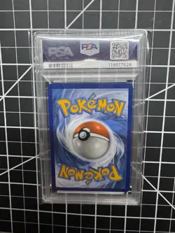 2023 Pokemon English PSA 8 Eiscue ex 222/197 SV03: Obsidian Flames Holo SIR - Image 2