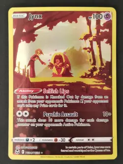 Jynx TG04/TG30 💗 SWSH12: Sword & Shield Silver Tempest Ultra Rare Pokemon 2022 - Image 1