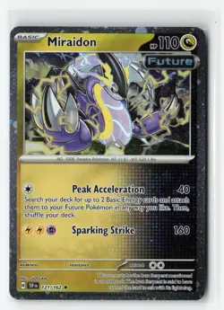 MIRAIDON 121/162 COSMOS HOLO PROMO POKEMON TCG NM-LP - Image 1