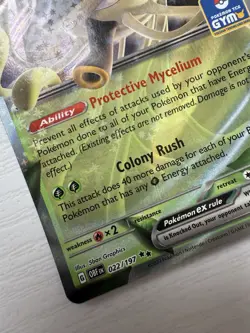 Toedscruel EX [Pokemon TCG Gym Stamped - Asia Excl.] - 022/197 - Obsidian Flames - Image 5