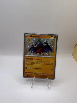 Pokemon Hawlucha Shiny Rare Holo SV: Paldean Fates 2024 175/091 NM - Image 1
