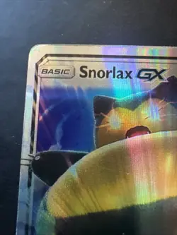 Pokemon - TCG Snorlax GX SM05 Black Star Promo Holo (2016) - Image 5