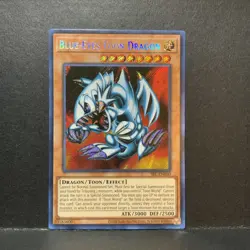 Blue-Eyes Toon Dragon SRL-EN000 Spell Ruler (25th Anniversary Edition) Unlimited - Image 4