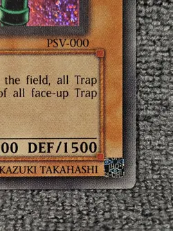 Yu-Gi-Oh! - Jinzo Secret Rare Holo - PSV-000 - Original Reverse Misprint - NM+ - Image 5