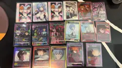Union Arena UE15BT Evangelion 17 Card Lot: R+SR+AP All NM - Image 1