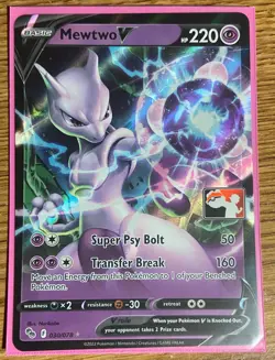 Mewtwo V 030/078 Prize Pack Series Cards Holo - Image 1