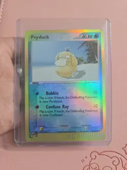 Pokemon TCG Psyduck Reverse Holo Card 44/95 Team Magma vs Team Aqua MP - Image 1