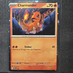 Pokemon Charmander - (Cosmos Holo) Holo - SV: Scarlet & Violet Promo Cards 047 - - Image 1