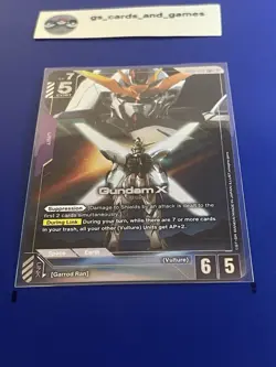 Gundam X GD02-053 LR+ Alt Art Legendary Rare - Dual Impact - Gundam Card Game - Image 1