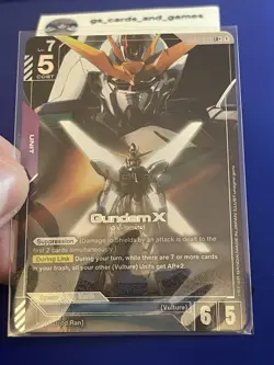 Gundam X GD02-053 LR+ Alt Art Legendary Rare - Dual Impact - Gundam Card Game - Image 2