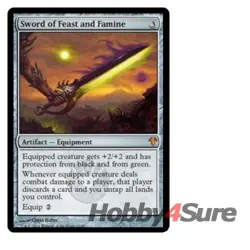Sword Of Feast And Famine M/NM Magic: The Gathering MTG Modern Event Deck 2014 - Image 1