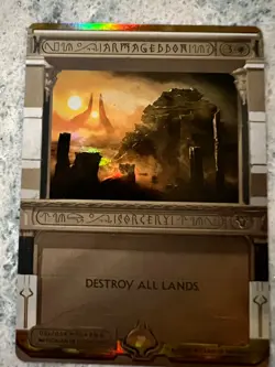 Armageddon - Foil - NM - Amonkhet Invocations - MTG - Image 1