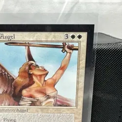 1993 SERRA ANGEL Magic the Gathering Collector's Edition CE MTG Sharp Corners - Image 3