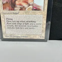 1993 SERRA ANGEL Magic the Gathering Collector's Edition CE MTG Sharp Corners - Image 5