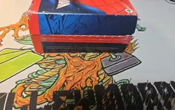 2X Damaged Magic The Gathering: Marvel's Spider-Man Prerelease Packs - Image 3