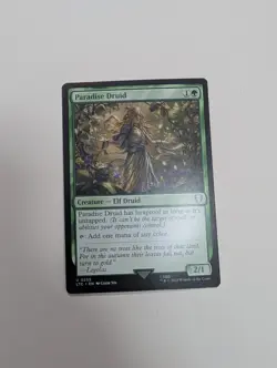 MTG - Paradise Druid - Commander: Lord of The Rings NM/M Condition - Image 1