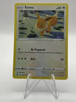 Pokemon TCG Eevee SWSH Black Star Promos SWSH190 Holo Promo - Image 1