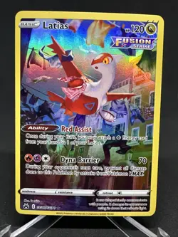 Latias Ultra Rare Crown Zenith: Galarian Gallery GG20/GG70 NM Pokemon TCG Card - Image 2