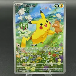 Pokemon Pikachu SVP 088 Black Star Promo Scarlet & Violet - Image 1