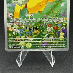 Pokemon Pikachu SVP 088 Black Star Promo Scarlet & Violet - Image 3