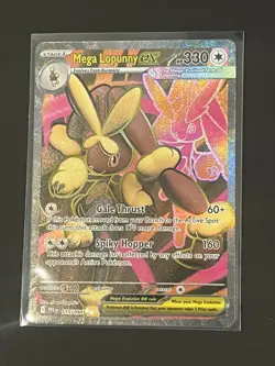 Pokemon TCG Phantasmal Flames Mega Lopunny ex Ultra Rare 115/094 - Image 1