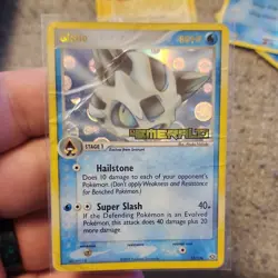 Pokemon Glalie Stage 1 Ice 80 HP Rare EX Emerald Reverse Holo 13/106 Super Slash - Image 1