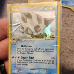 Pokemon Glalie Stage 1 Ice 80 HP Rare EX Emerald Reverse Holo 13/106 Super Slash - Image 2