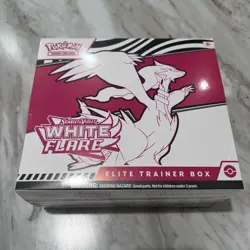POKEMON TCG Scarlet Violet White Flare factory sealed Elite Trainer Box ETB - Image 1