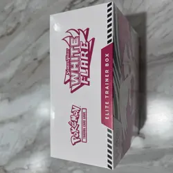 POKEMON TCG Scarlet Violet White Flare factory sealed Elite Trainer Box ETB - Image 2