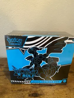 Pokemon TCG Scarlet & Violet: Black Bolt - Elite Trainer Box ETB - SEALED - Image 1